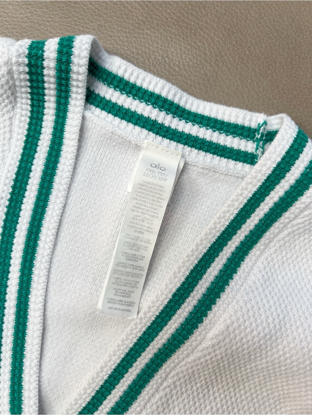 ALO Yoga Tennis Club Sweater Knit Dress (S) & Cardigan (XXS) Set - Picture 8 of 9